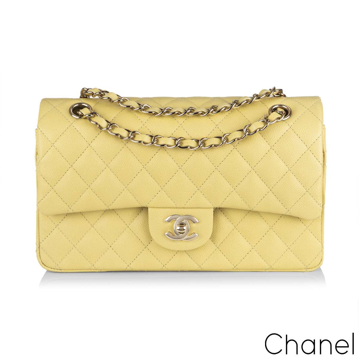 gold chanel bag small